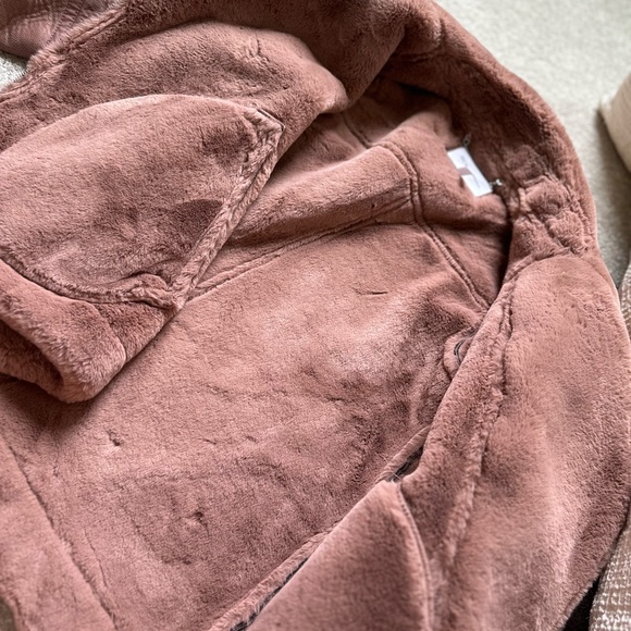 BCBGenration Sherpa jacket PINK - Picture 3 of 6